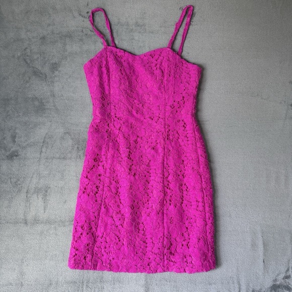 Lilly Pulitzer Dresses & Skirts - Lilly Pulitzer Floral Lace Berry Sangri Demi Convertible Dress 2